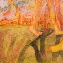 Pathless Path 3 Oil Pastel on paper 2020 Pathless Path 3 Oil Pastel on paper 2020